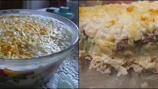 Очень вкусный салат с курицей