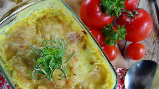 Запеканка с картофельным пюре и фаршем: вкусный ужин для всей семьи